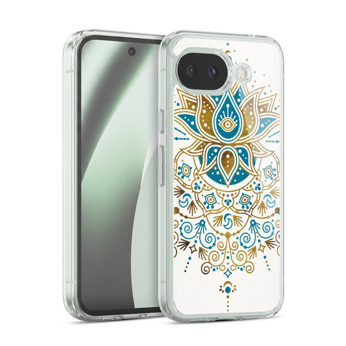 Cat Coquillette Patterns 6 Lotus Bloom Mandala 4 Soft Gel Case for Google Pixel 10a