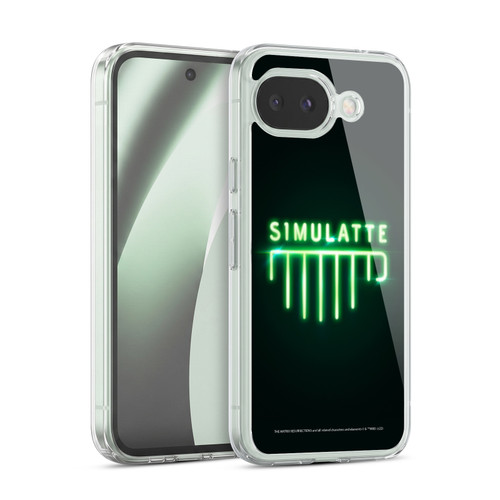 The Matrix Resurrections Key Art Simulatte Soft Gel Case for Google Pixel 10a