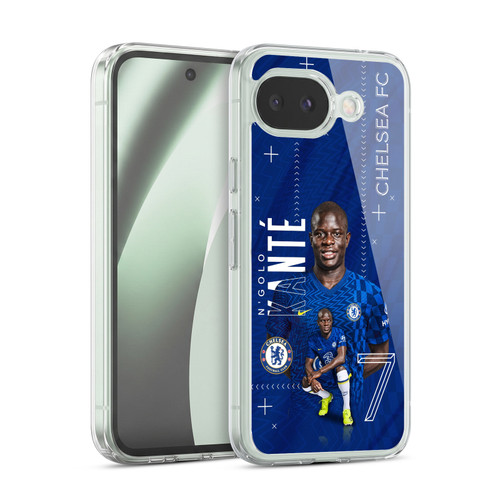 Chelsea Football Club 2021/22 First Team N'Golo Kanté Soft Gel Case for Google Pixel 10a