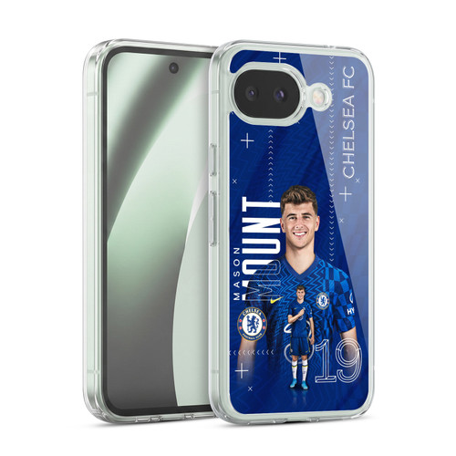 Chelsea Football Club 2021/22 First Team Mason Mount Soft Gel Case for Google Pixel 10a
