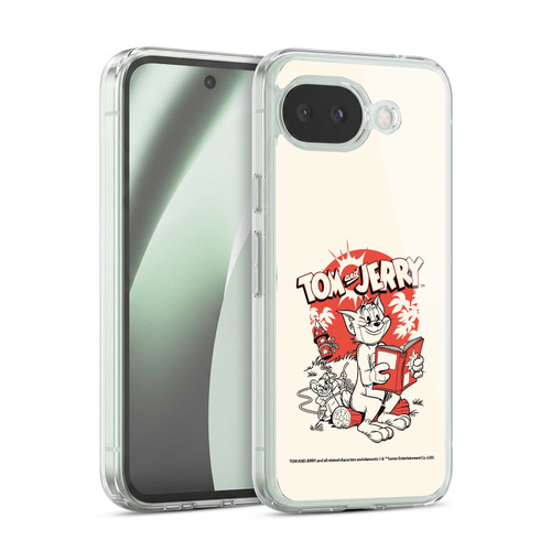 Tom and Jerry Illustration Fireworks Prank Soft Gel Case for Google Pixel 10a