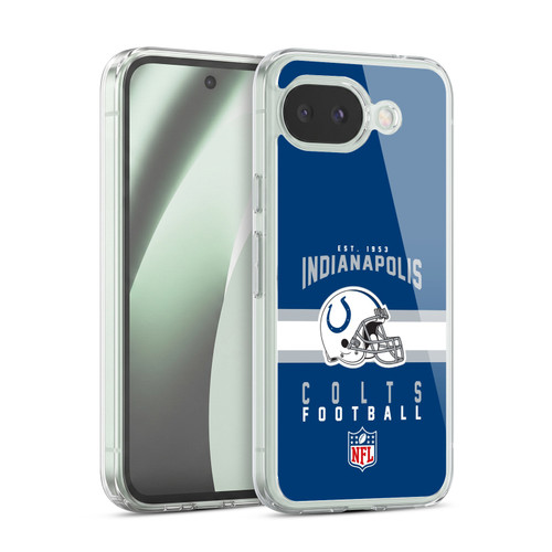 NFL Indianapolis Colts Graphics Helmet Typography Soft Gel Case for Google Pixel 10a