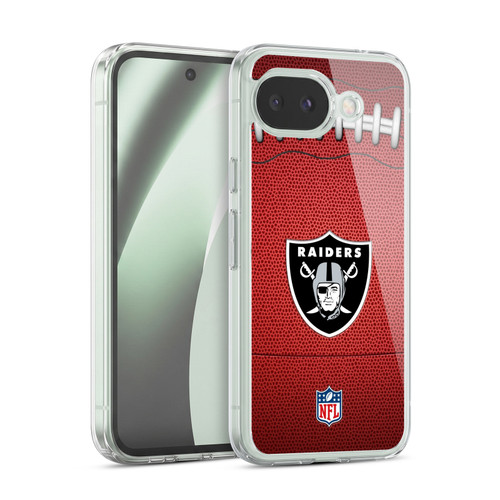 NFL Las Vegas Raiders Graphics Football Soft Gel Case for Google Pixel 10a