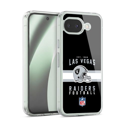 NFL Las Vegas Raiders Graphics Helmet Typography Soft Gel Case for Google Pixel 10a