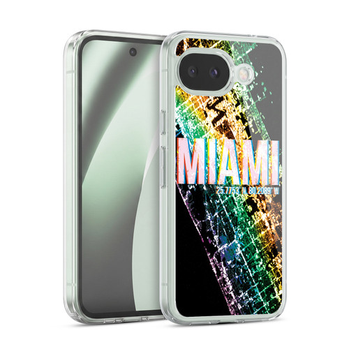 Head Case Designs City Lights Miami Soft Gel Case for Google Pixel 10a