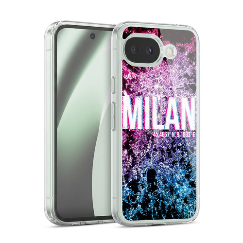 Head Case Designs City Lights Milan Soft Gel Case for Google Pixel 10a