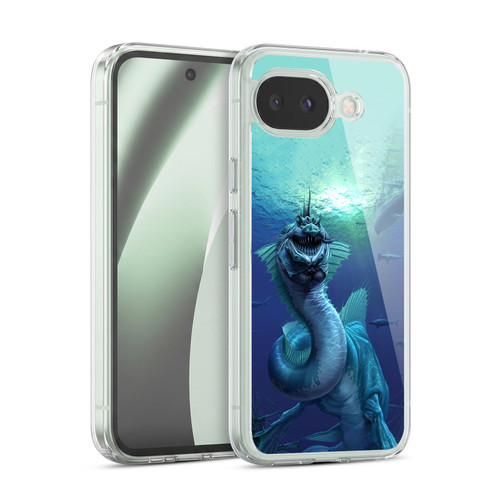 Tom Wood Fantasy What Dwells Below Sea Dragon Soft Gel Case for Google Pixel 10a