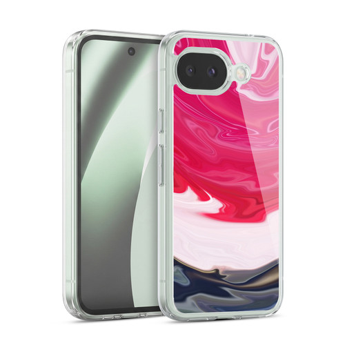 Head Case Designs Colourful Agates Pink Topaz Soft Gel Case for Google Pixel 10a