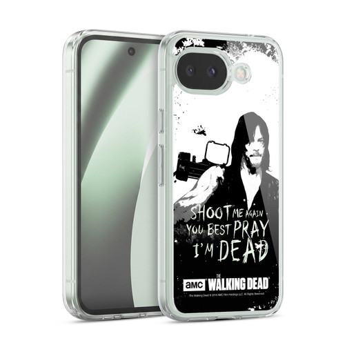 AMC The Walking Dead Quotes Daryl Shoot Soft Gel Case for Google Pixel 10a
