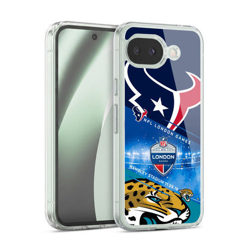 NFL 2019 London Games Texans VS. Jaguars Soft Gel Case for Google Pixel 10a