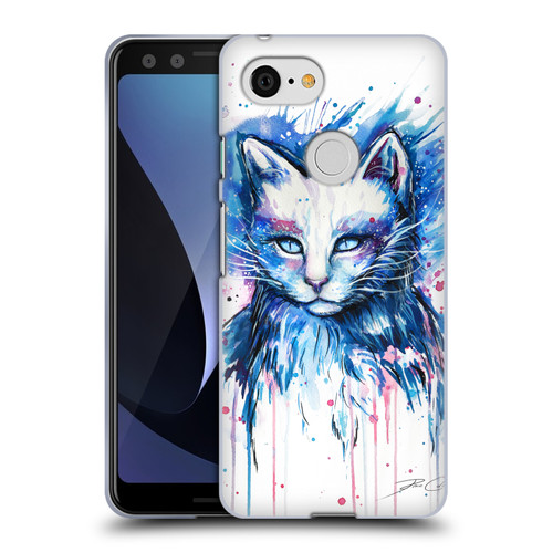 Pixie Cold Cats Space Soft Gel Case for Google Pixel 3