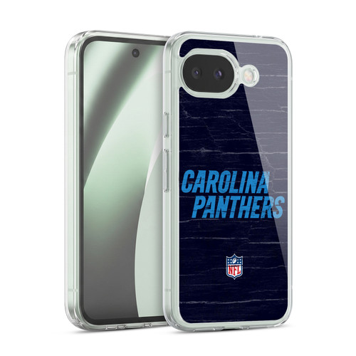 NFL Carolina Panthers Logo Distressed Look Soft Gel Case for Google Pixel 10a