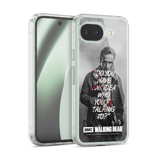 AMC The Walking Dead Quotes Rick Talk Soft Gel Case for Google Pixel 10a