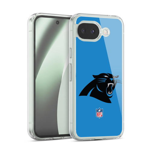 NFL Carolina Panthers Logo Plain Soft Gel Case for Google Pixel 10a