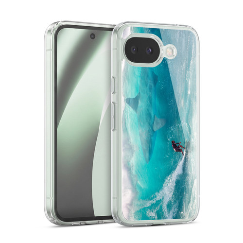 Dave Loblaw Sea Shark Surfer Soft Gel Case for Google Pixel 10a