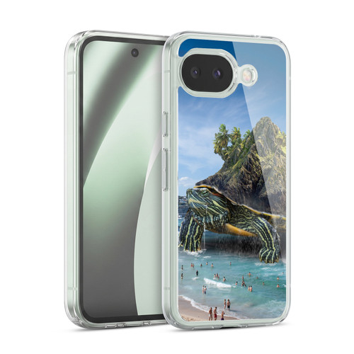 Dave Loblaw Sea Turtle Beach Day Soft Gel Case for Google Pixel 10a