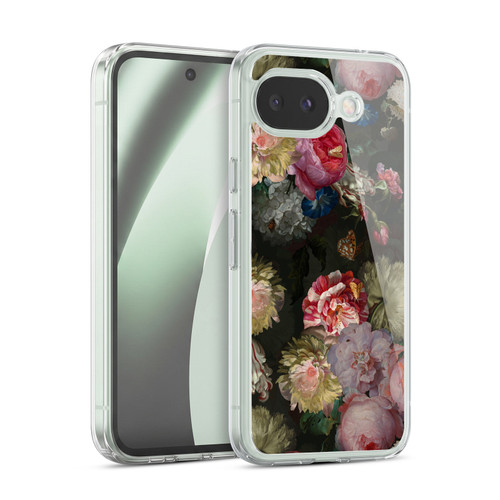UtArt Antique Flowers Bouquet Soft Gel Case for Google Pixel 10a
