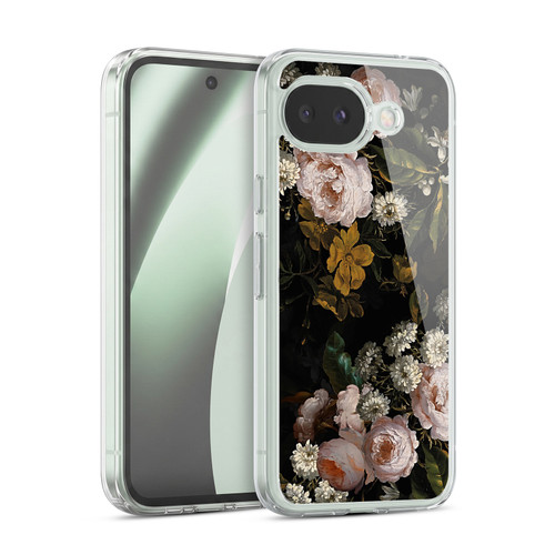UtArt Antique Flowers Roses And Baby's Breath Soft Gel Case for Google Pixel 10a