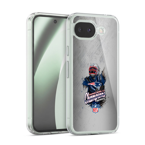 NFL 2017 Super Bowl Li Champion New England Patriots 5 Soft Gel Case for Google Pixel 10a