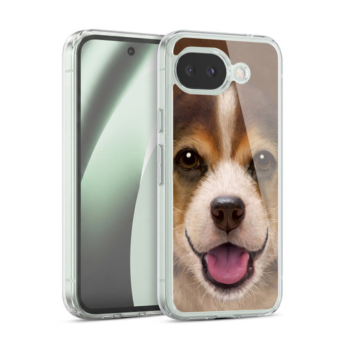 Vincent Hie Big Face Puppies Beagle Soft Gel Case for Google Pixel 10a