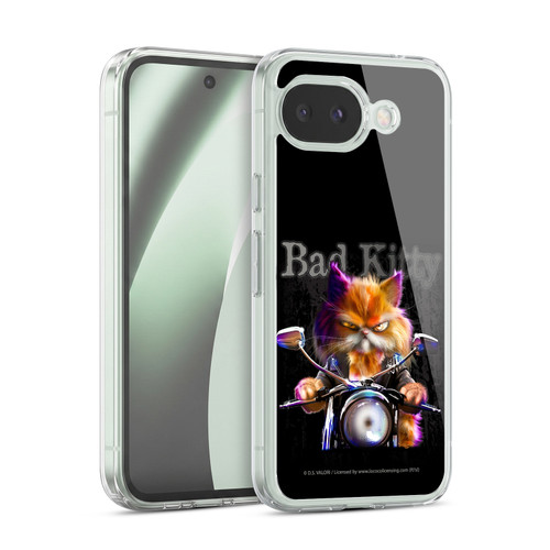 D.S. Valori Kitty And Puppy Bad Kitty Soft Gel Case for Google Pixel 10a