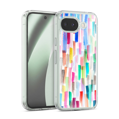 Ninola Colorful Brushstrokes Multi Soft Gel Case for Google Pixel 10a