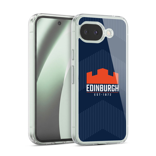 Edinburgh Rugby Graphics Lines Soft Gel Case for Google Pixel 10a