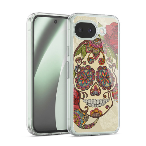 Valentina Bloom Sugar Skull Soft Gel Case for Google Pixel 10a