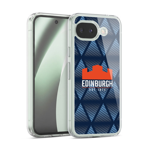 Edinburgh Rugby Graphics Pattern Soft Gel Case for Google Pixel 10a