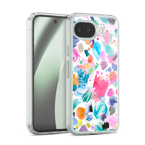 Ninola Colourful Prints Pink Scribbles Soft Gel Case for Google Pixel 10a