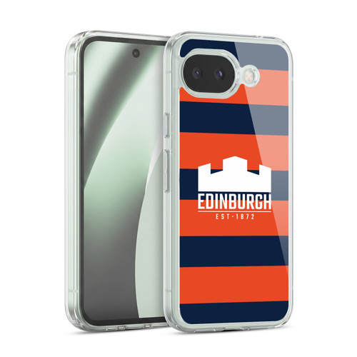 Edinburgh Rugby Graphics Stripes Soft Gel Case for Google Pixel 10a