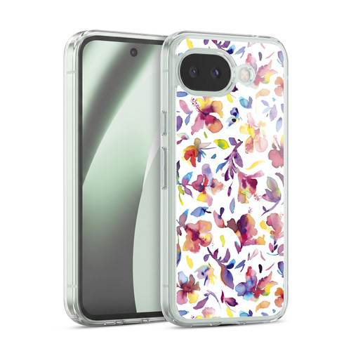 Ninola Floral Watery Hibiscus Soft Gel Case for Google Pixel 10a