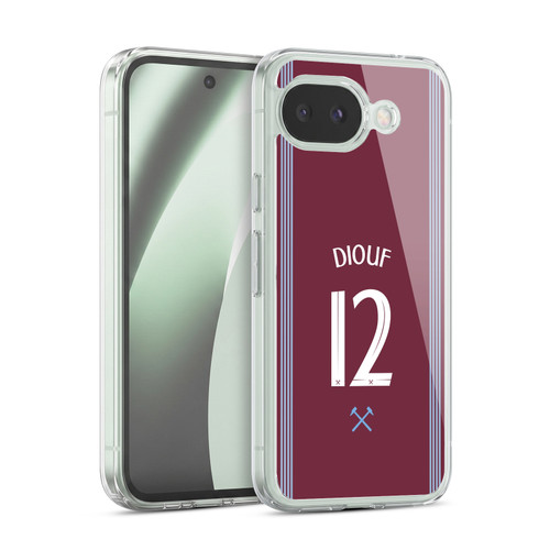 West Ham United FC 2025/26 Players Home Kit El Hadji Malick Diouf Soft Gel Case for Google Pixel 10a