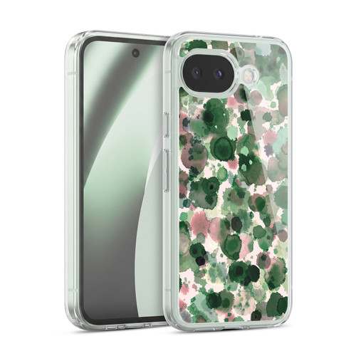 Ninola Pattern Abstract Green Moss Soft Gel Case for Google Pixel 10a