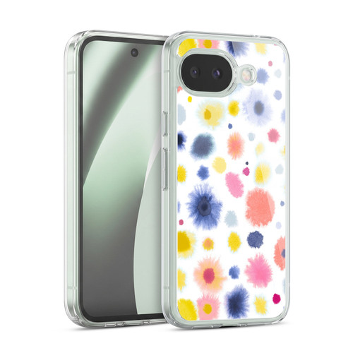 Ninola Pattern Abstract Watercolor Dots Soft Gel Case for Google Pixel 10a