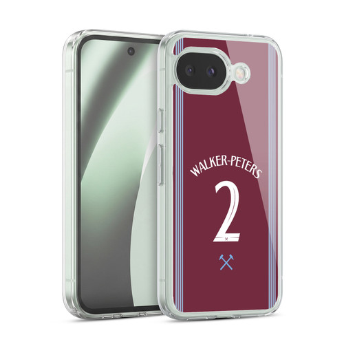 West Ham United FC 2025/26 Players Home Kit Kyle Walker-Peters Soft Gel Case for Google Pixel 10a