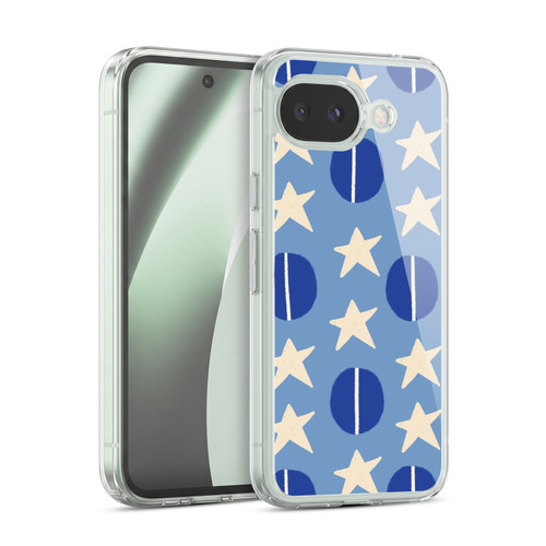Gabriela Thomeu Art Ball Star Blue Soft Gel Case for Google Pixel 10a