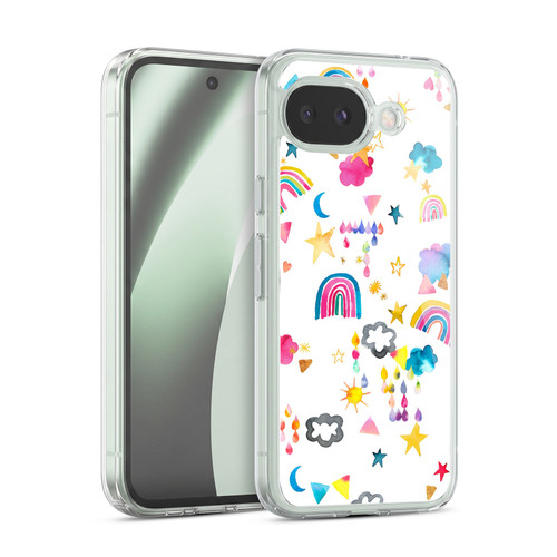 Ninola Watercolor Patterns Sky Kids Fantasy Soft Gel Case for Google Pixel 10a