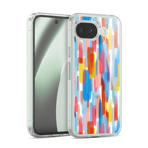 Ninola Watercolor Prints Colour Line Strokes Soft Gel Case for Google Pixel 10a
