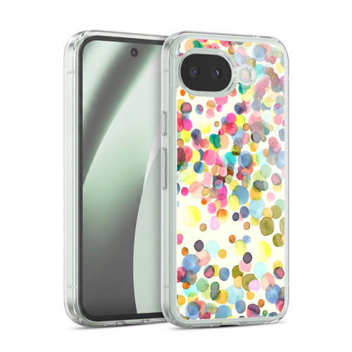 Ninola Watercolor Prints Dots Soft Gel Case for Google Pixel 10a
