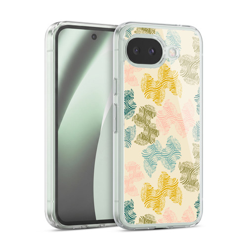 Gabriela Thomeu Art Zebra Green Soft Gel Case for Google Pixel 10a