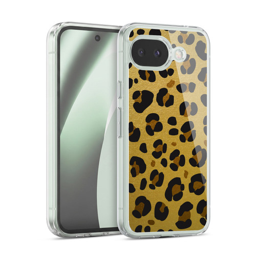 Head Case Designs Grand As Gold Animal Print Soft Gel Case for Google Pixel 10a