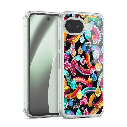 Ninola Watercolor Prints Rainbow Lace Soft Gel Case for Google Pixel 10a