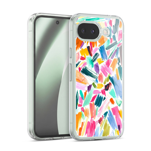 Ninola Watercolor Prints Scribble Soft Gel Case for Google Pixel 10a