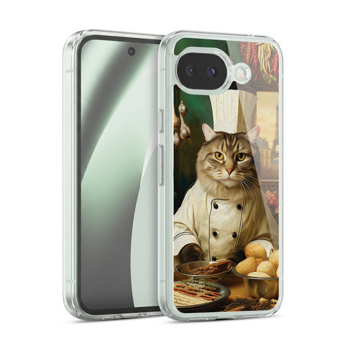 Michael David Ward Humor & Botanicals Cat Chef Soft Gel Case for Google Pixel 10a