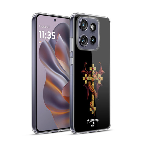 Alchemy Gothic Dragon Revenge Reditus Soft Gel Case for Motorola Edge 50 Neo