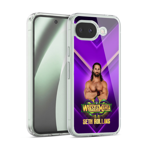 WWE Wrestlemania 34 Superstars Seth Rollins Soft Gel Case for Google Pixel 10a