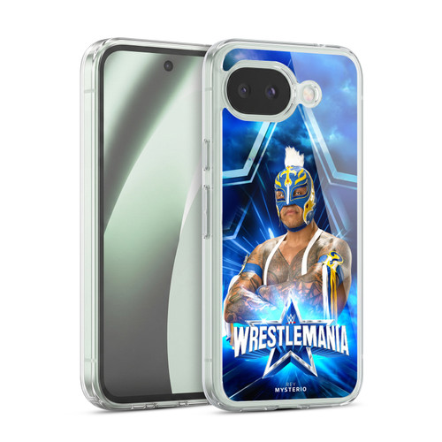 WWE Wrestlemania 38 Superstars Rey Mysterio Soft Gel Case for Google Pixel 10a