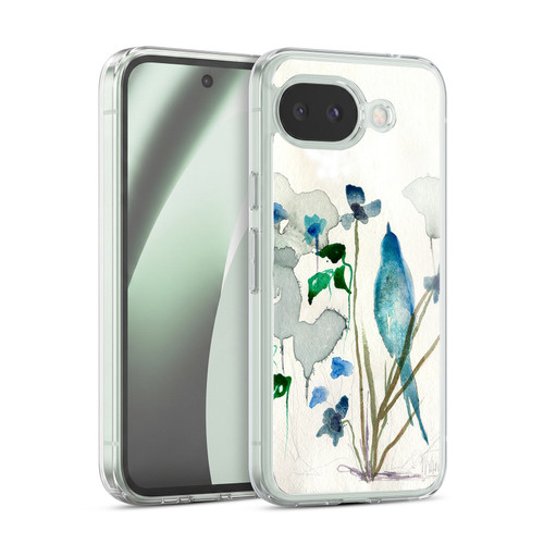 Wyanne Birds Bluebird Raindrops Soft Gel Case for Google Pixel 10a