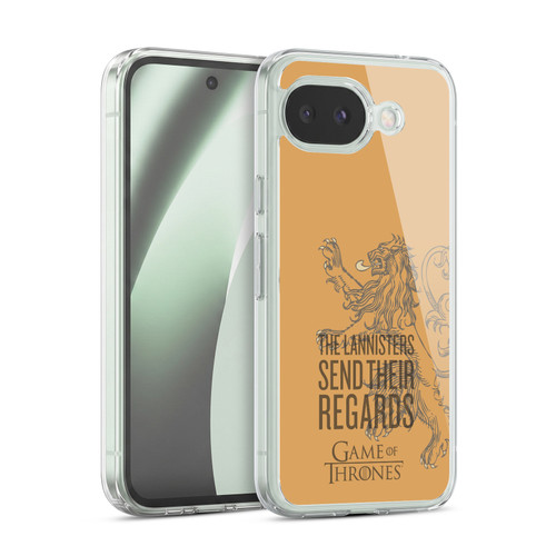 HBO Game of Thrones Season 8 For The Throne Art Lannister Soft Gel Case for Google Pixel 10a